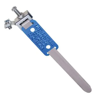 Read more on Green Brook EC15 2GB | 32-50mm Norslo Blue Earthing Clamp For Humid Conditions