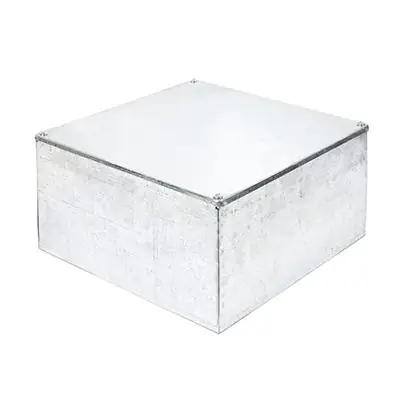 Read more on GreenBrook 12126GP | 300x300x150mm Steel Plain Adaptable Box