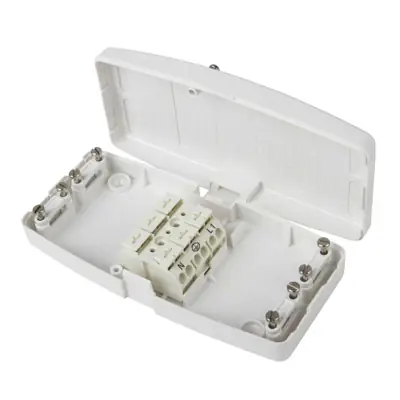 Read more on Hager J803 | 32A 3 Terminal Maintenance Free Junction Box, White