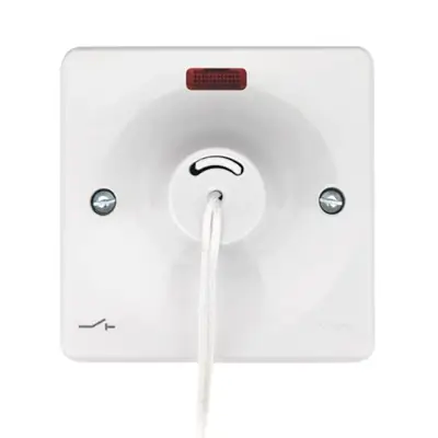 Read more on Hager WMCS50N | Sollysta 50A Double Pole DP Ceiling Pull Switch with Neon, White