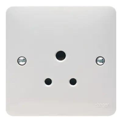Read more on Hager WMS51 | Sollysta 5A 1 Gang Unswitched Socket, White