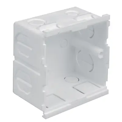 Read more on Marshall Tufflex RSSB10WH | 40mm 1 Gang PVC Accessory Box, White