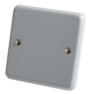 Read more on MK K3390ALM | 1 Gang Blank Plate, Metal Clad