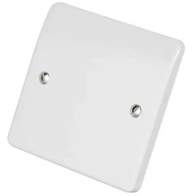 Read more on MK K3827WHI | Logic Plus 1 Gang Blank Plate, White