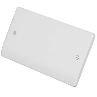 Read more on MK K3828WHI | Logic Plus 2 Gang Blank Plate, White