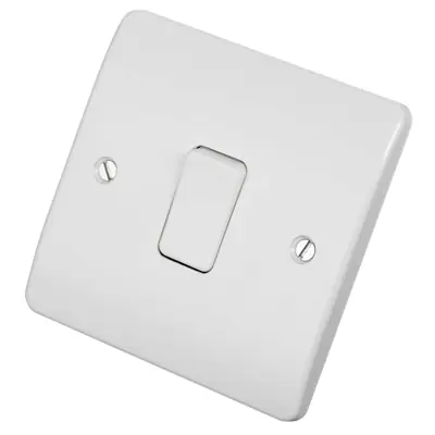 Read more on MK K4875WHI | Logic Plus 10A Single Pole 1 Gang 2 Way Intermediate Light Switch, White