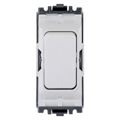 Read more on MK K4881WHI | Grid Plus 10A 1 Way Single Pole Grid Switch Module