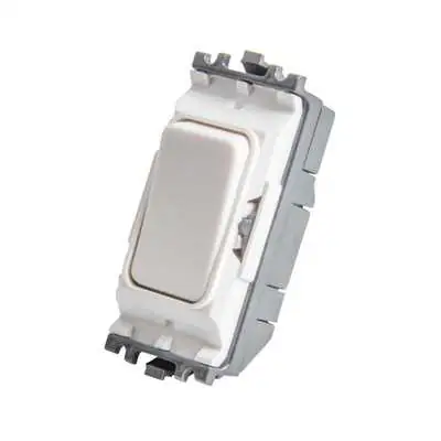 Read more on MK K4885WHI | Grid Plus 10A 2 Way Single Pole Retractive Grid Switch Module
