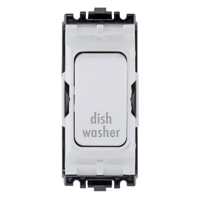 Read more on MK K4896DWWHI | Grid Plus 20A 1 Way Double Pole Dish Washer Grid Switch