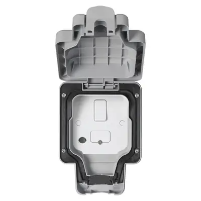 Read more on MK K56410GRY | Masterseal 13A 1 Gang IP66 Outdoor Switched Fused Spur Connection Unit