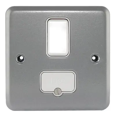 Read more on MK K942ALM | 13A 1 Gang Double Pole Switched Fused Spur Connection Unit, Metal Clad