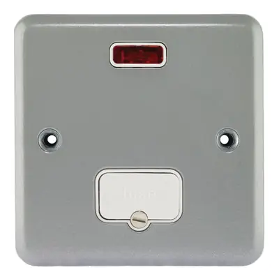 Read more on MK K983ALM | 13A 1 Gang Double Pole Unswitched Fused Spur with Neon, Metal Clad