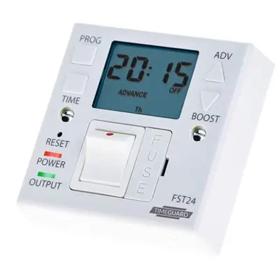 Read more on Timeguard FST24 | 24 Hour Double Pole Fused Spur Timeswitch/Timer, White