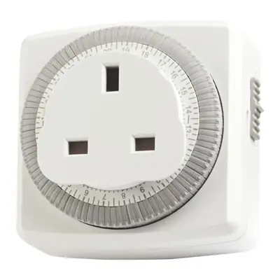 Read more on Timeguard TG24 | 24 Hour Compact Plug-In Segment Time Controller