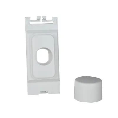 Read more on Varilight GAW.HA | Grid Dimmer Adaptors for Hager Grid & Matching Dimmer Knob, White