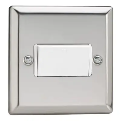 Read more on Varilight XCFIW | 10A 1 Gang Triple Pole Fan Isolating Switch, Classic Mirror Chrome