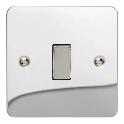 Read more on Varilight XFC1D | 10A 1 Gang 1 or 2 Way Rocker Light Switch, Ultraflat Polished Chrome