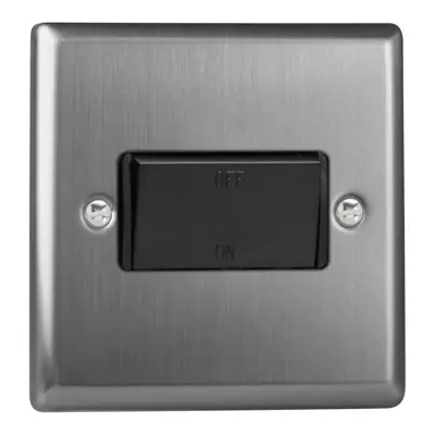 Read more on Varilight XTFIB | 10A Fan Isolating Switch 3 Pole, Brushed Steel - Black