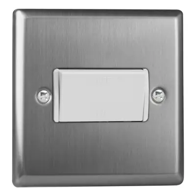 Read more on Varilight XTFIW | 10A Fan Isolating Switch 3 Pole, Brushed Steel - White