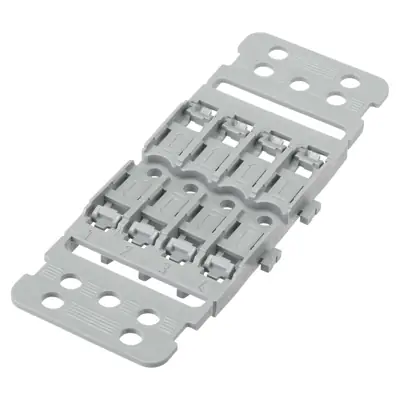 Read more on Wago 221-2504 | 4 Way Inline Mounting Carrier with Strain Relief (Pack of 5)