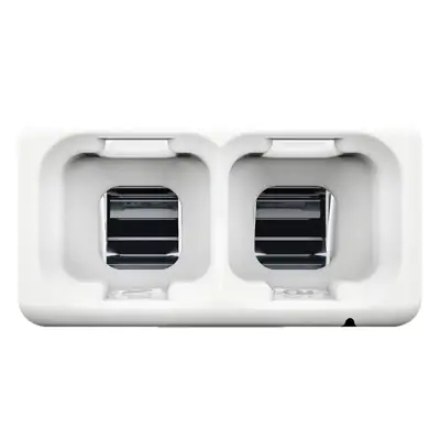 35546-3 Wago 2773-402 | 32A 2 Way Compact Push Cable Splicing Connector Terminal Block, White (Pack of 120)