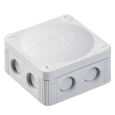 Read more on Wiska 10060611 | COMBI 308/5 WH 32A IP66/67 5 Pole Junction Box with Knockouts, White