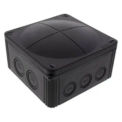 Read more on Wiska 10062215 | COMBI 1010/5/S 57A IP66/67 5 Pole Junction Box with Knockouts, Black