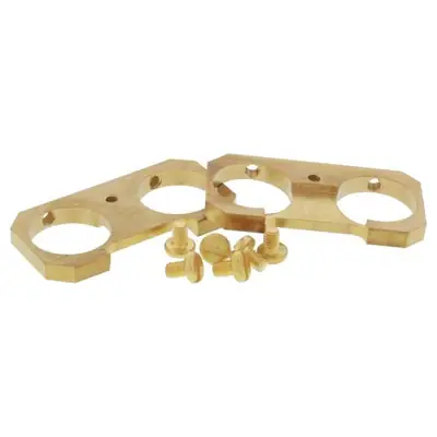 Read more on Wiska EC308 | Brass Earthing Plate Kit for Combi 308 Enclosure (Pack of 2)